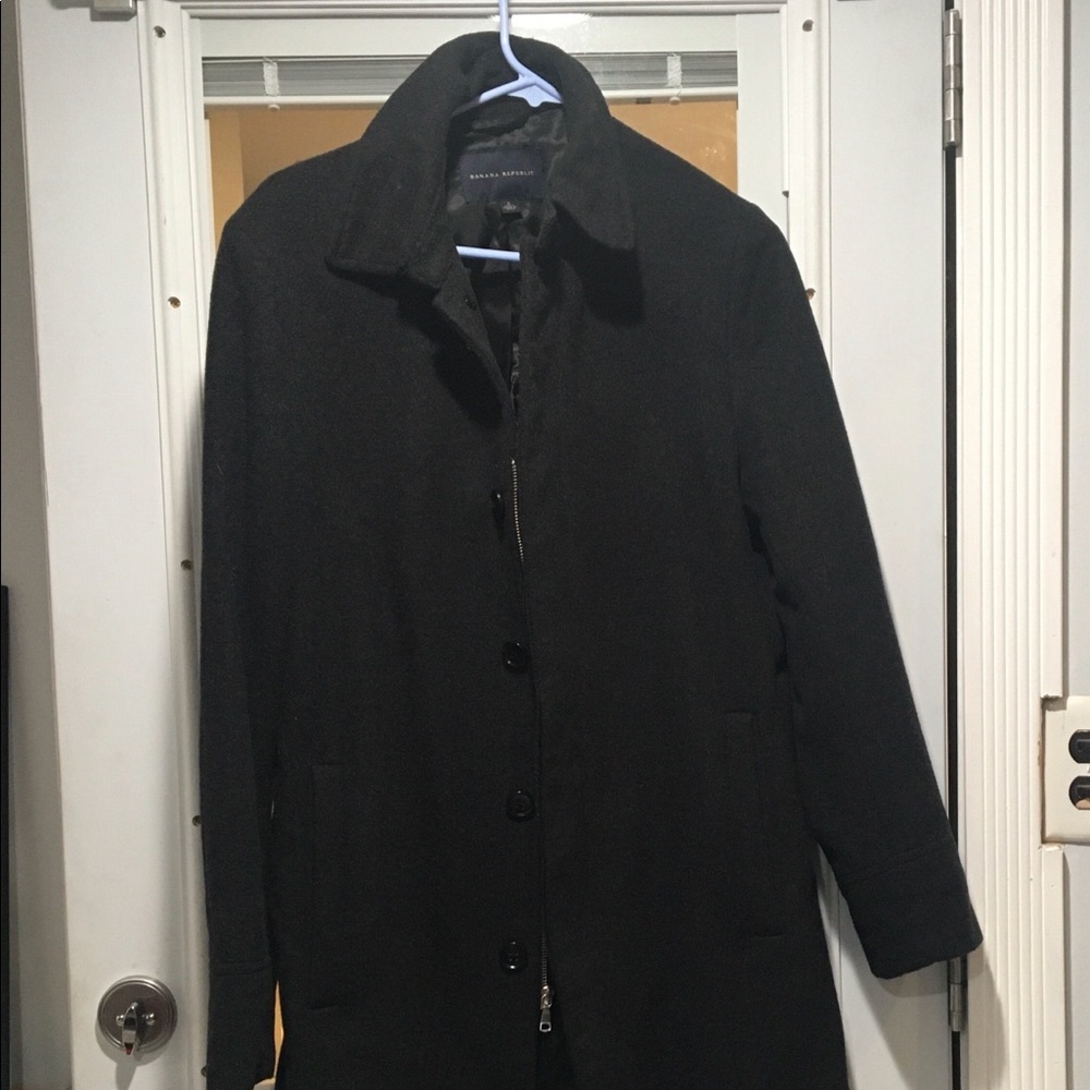 Banana republic man coat size S